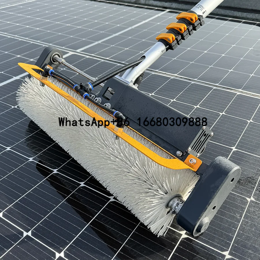 6m Carbon Fiber Pole Electric Solar Water Cleaning Brush Automatic Solar Panel Washing Machine
6m Carbon Fiber Pole Electric Solar Water Cleaning Brush Automatic Solar Panel Washing Machine