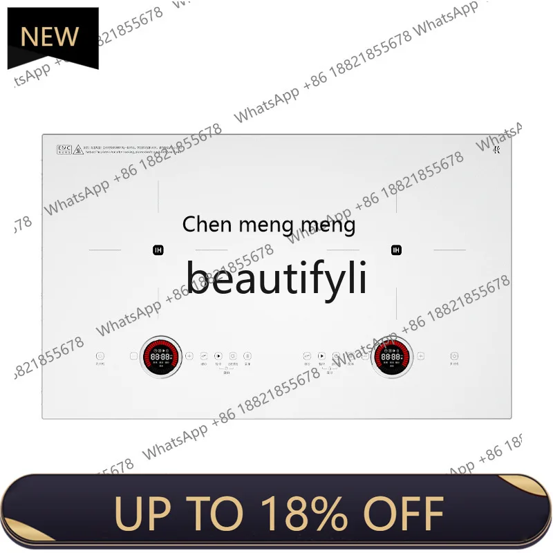 Z189 Intelligent double-head electromagnetic stove with dual-purpose household high-power secondary energy efficiency
Z189 Intelligent double-head electromagnetic stove with dual-purpose household high-power secondary energy efficiency