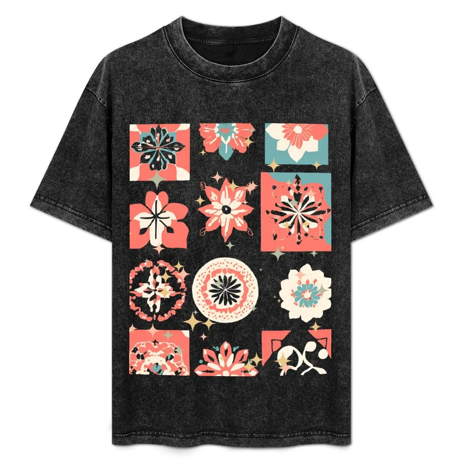 Stars and Floral Pattern T-Shirt oversized t shirt anime tshirt blue archive Louboutins T-shirt men
Stars and Floral Pattern T-Shirt oversized t shirt anime tshirt blue archive Louboutins T-shirt men