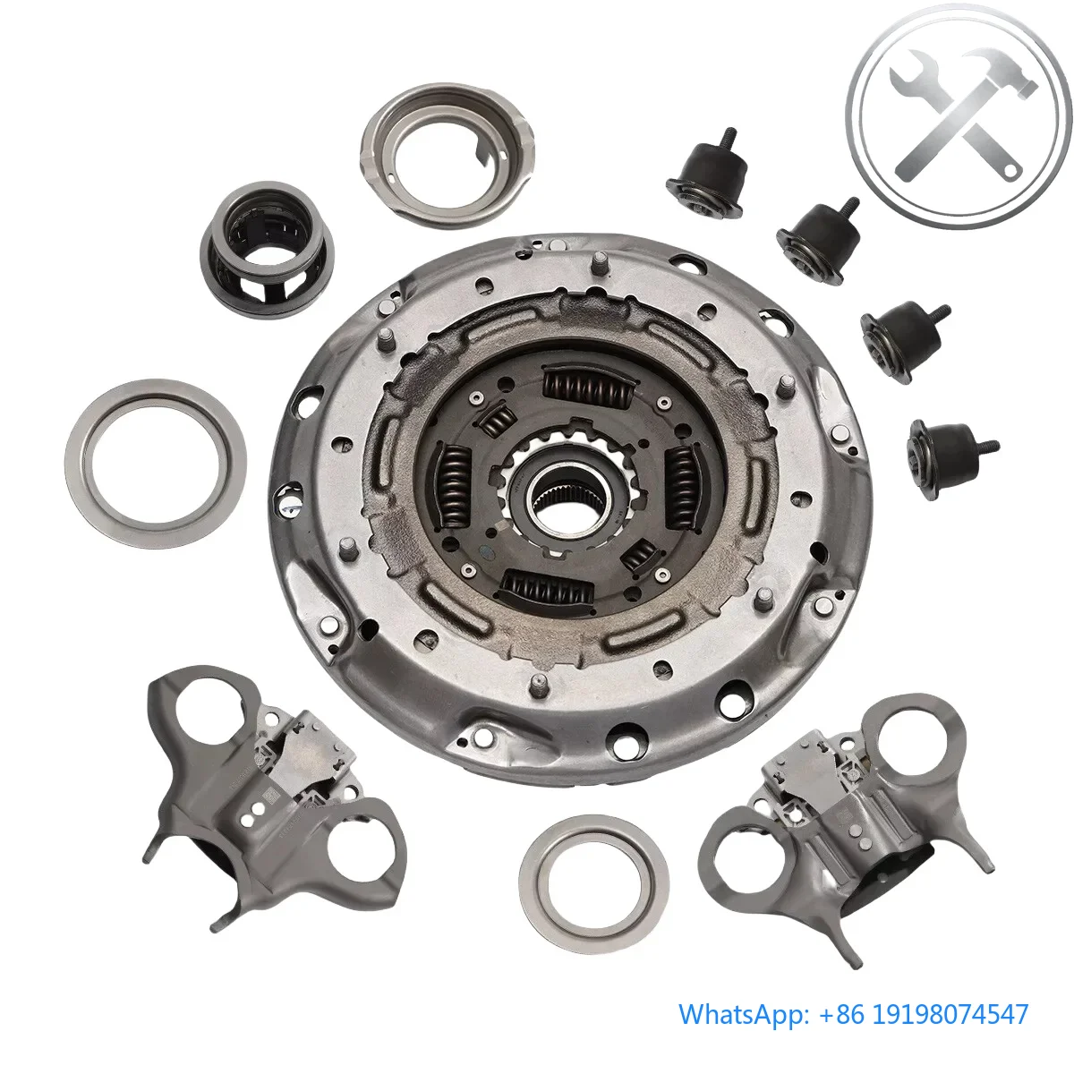 6DCT250 DPS6 Transmission Dual Clutch Kit 602000800 514002110 Auto Gearbox Clutch Assembly Repair Parts 2011-2018
6DCT250 DPS6 Transmission Dual Clutch Kit 602000800 514002110 Auto Gearbox Clutch Assembly Repair Parts 2011-2018