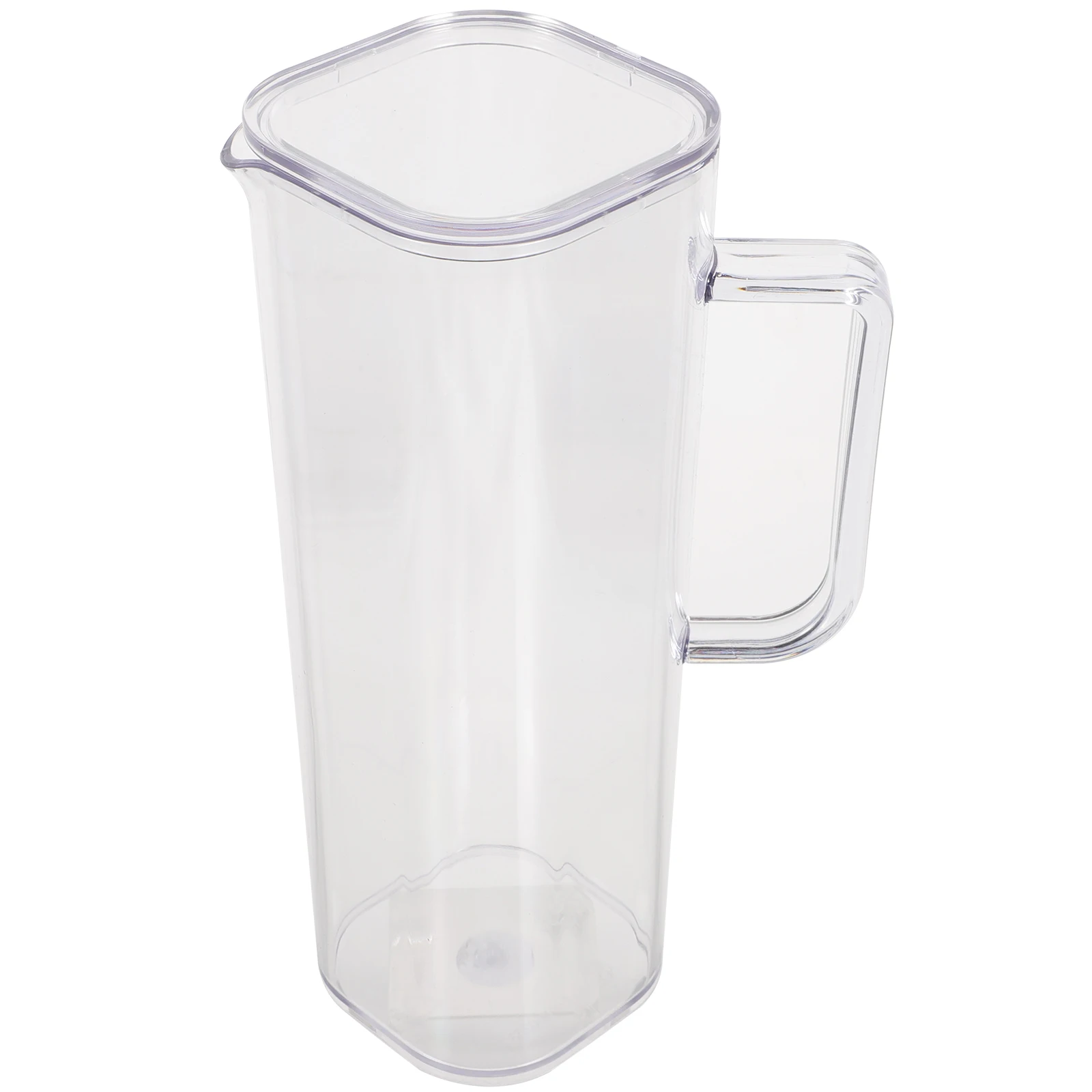 Ergonomic Large Capacity Cold Water Bottle Pitcher Acrylic Juice Container Lid For Drinking Water Clear Beverage Pitcher Fridge 
Ergonomic Large Capacity Cold Water Bottle Pitcher Acrylic Juice Container Lid For Drinking Water Clear Beverage Pitcher Fridge