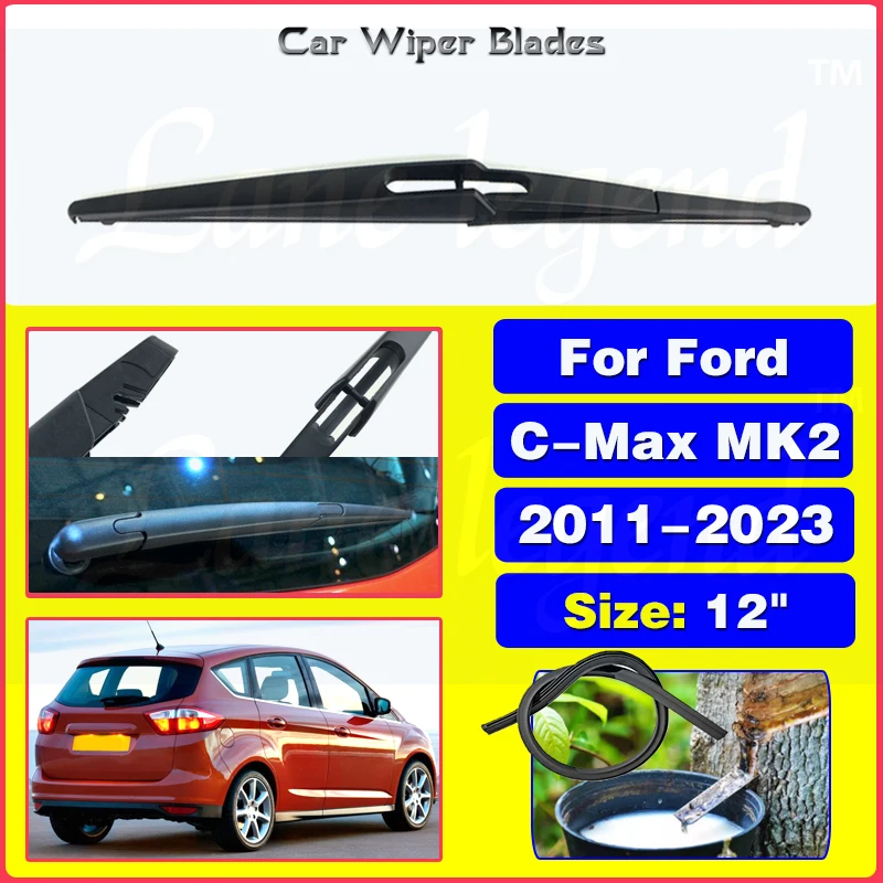 For Ford C-Max MK2 2011 - 2023 Car Rear Wiper Blade Window Windscreen Wipers Auto Windshield Car Accessories 12"
For Ford C-Max MK2 2011 - 2023 Car Rear Wiper Blade Window Windscreen Wipers Auto Windshield Car Accessories 12"