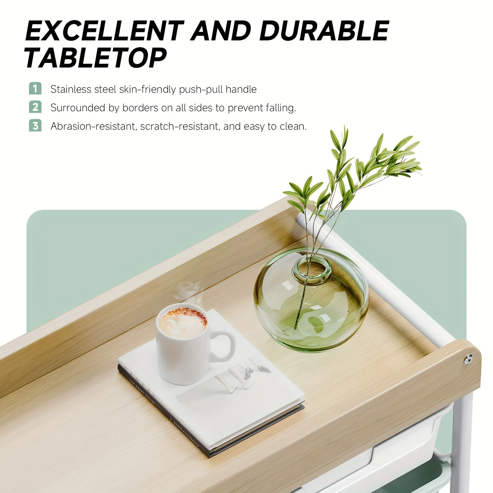 Многофункциональная 10-уровневая передвижная тележка для хранения с просторными ящиками, портативный органайзер со столешницей, универсальная тележка-столик
Многофункциональная 10-уровневая передвижная тележка для хранения с просторными ящиками, портативный органайзер со столешницей, универсальная тележка-столик