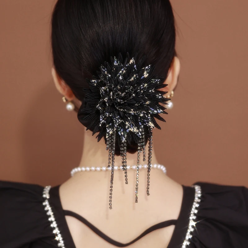 New Scrunchie Women Hair Accessories Organza with High Elasticity Hair Bands Tassels Female Decorate Headband Floral Patterns
New Scrunchie Women Hair Accessories Organza with High Elasticity Hair Bands Tassels Female Decorate Headband Floral Patterns
