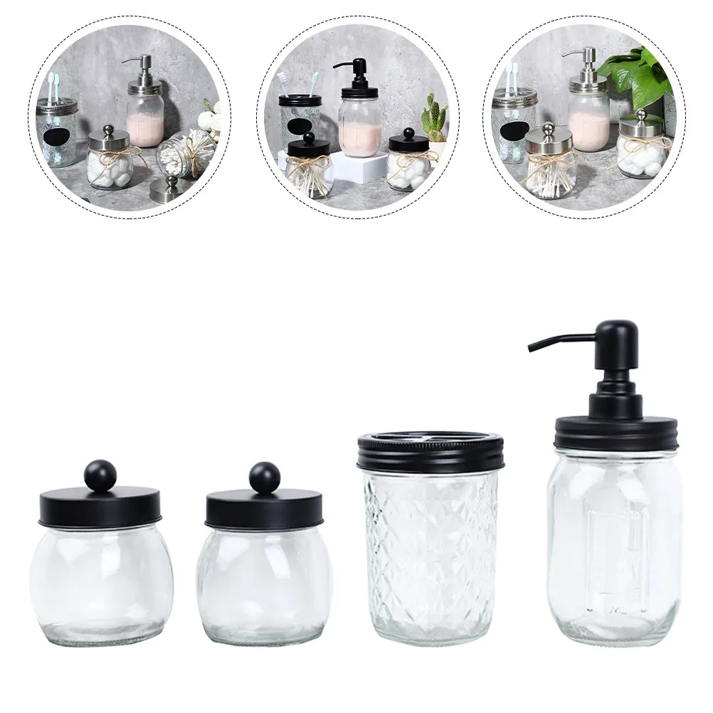 1Set High Quality Glass Bathroom Washing Ware Set Toothbrush Cup Gargle Cup Lotion Bottle Swab Holder for Home Hotel Clean
1Set High Quality Glass Bathroom Washing Ware Set Toothbrush Cup Gargle Cup Lotion Bottle Swab Holder for Home Hotel Clean