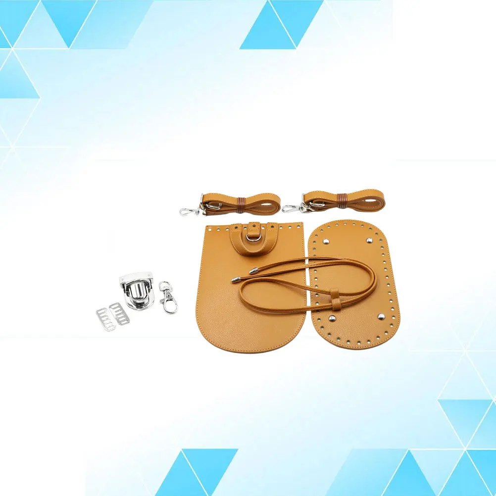 1Set PU Bag Bottom Cover Backpack Accessories Kit DIY Sewing Material Includes Shoulder Strap Drawstring Lock Buckle
1Set PU Bag Bottom Cover Backpack Accessories Kit DIY Sewing Material Includes Shoulder Strap Drawstring Lock Buckle