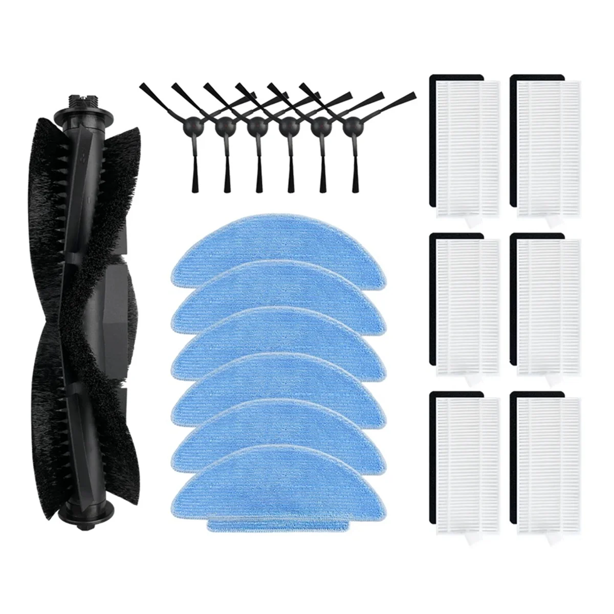 For Tikom L9000 Robot Vacuum Main Side Brush HEPA Filter Mop Pad Replacement Spare Parts Accessories,B
For Tikom L9000 Robot Vacuum Main Side Brush HEPA Filter Mop Pad Replacement Spare Parts Accessories,B