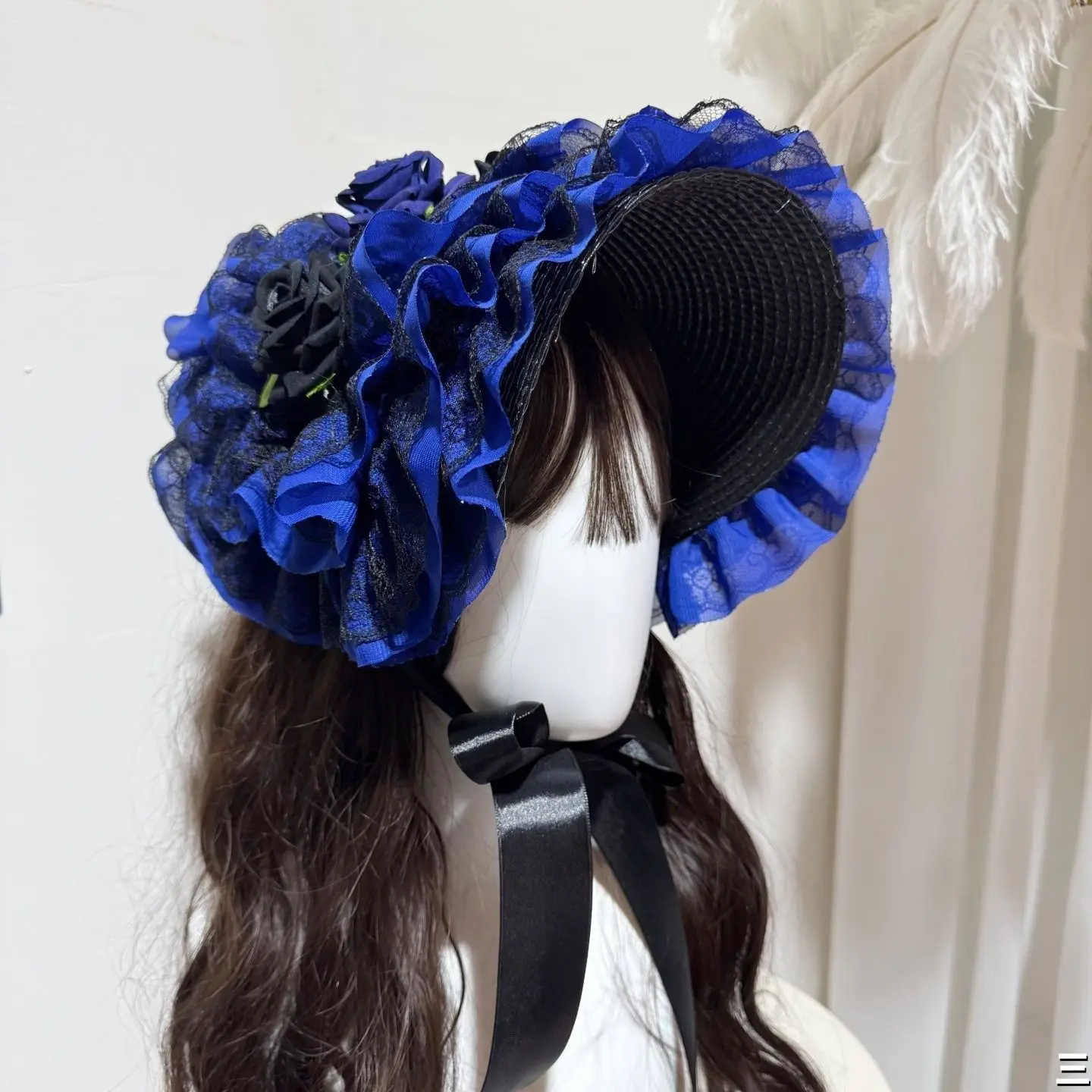 Lolita Cosplay Pastoral Straw Bonnet Lace CLA Style Flower Bow Flat Hat Vintage Sweet Daily Party Headwear Accessories
Lolita Cosplay Pastoral Straw Bonnet Lace CLA Style Flower Bow Flat Hat Vintage Sweet Daily Party Headwear Accessories