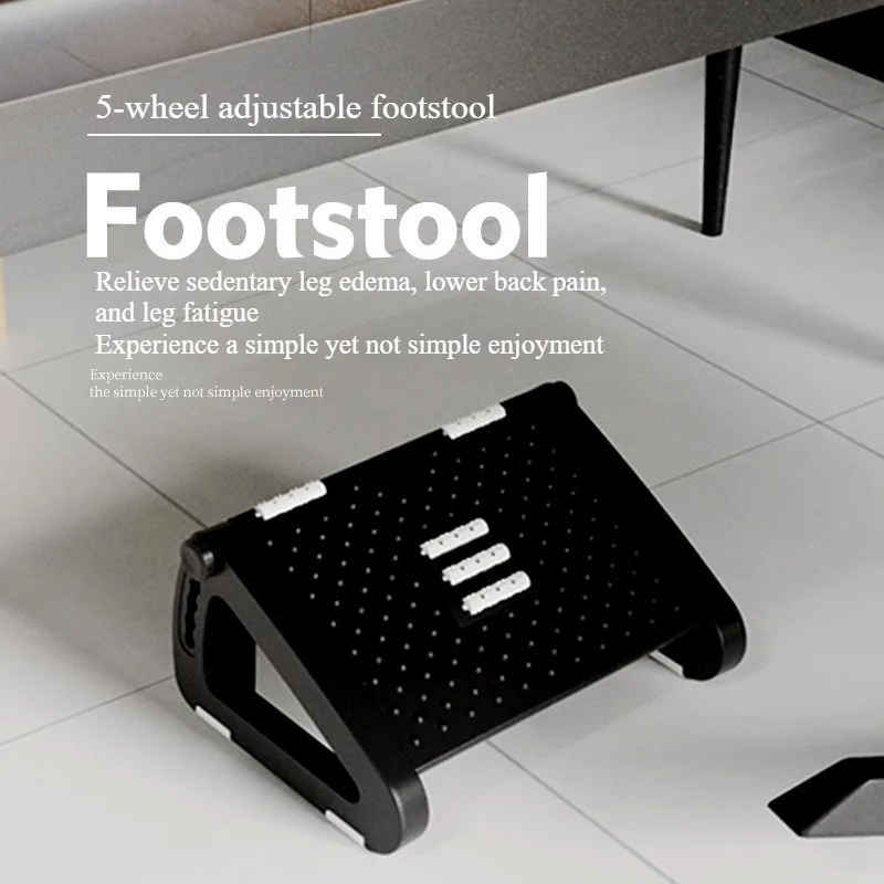 Adjustable ottoman sofa, under the office table, foot pedal ottoman, children's leg support, anti-warping Erlang leg artifact
Adjustable ottoman sofa, under the office table, foot pedal ottoman, children's leg support, anti-warping Erlang leg artifact
