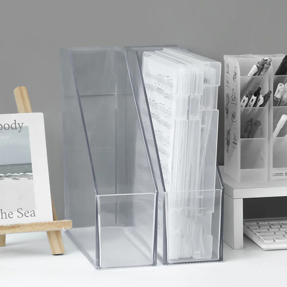 Acrylic Bookshelf Storage Boxes Desktop File Rack Large Capacity Document ganizer Student Office Supplies Clear Plastic
Acrylic Bookshelf Storage Boxes Desktop File Rack Large Capacity Document ganizer Student Office Supplies Clear Plastic
