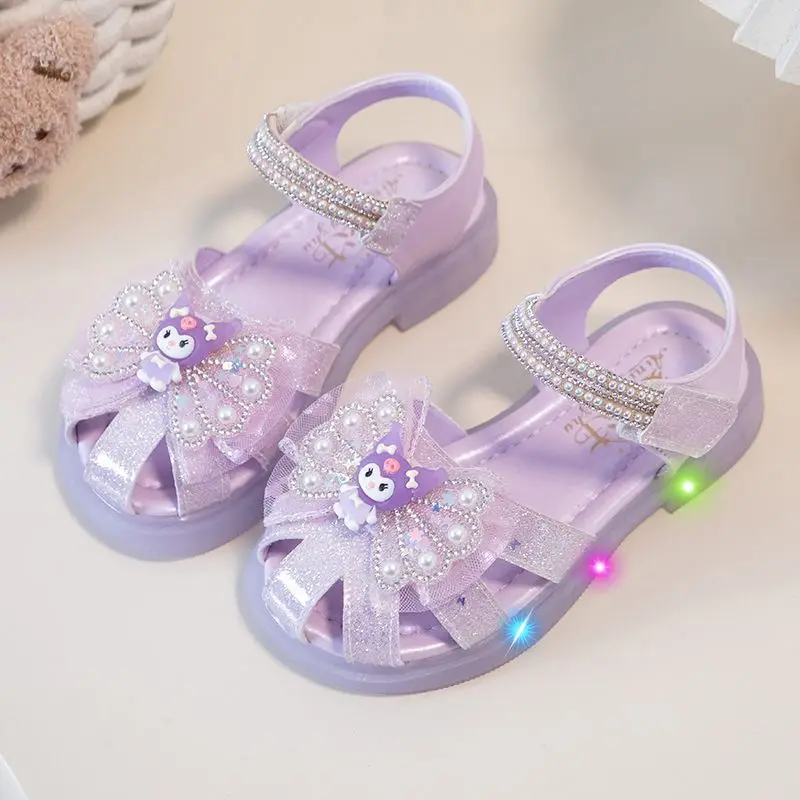 Sanrio Kuromi Girls Sandals Led Light Up Shoes Toddler Walking Shoes Girls Kids Children Baby Casual Toddlers Sandals for Girls
Sanrio Kuromi Girls Sandals Led Light Up Shoes Toddler Walking Shoes Girls Kids Children Baby Casual Toddlers Sandals for Girls
