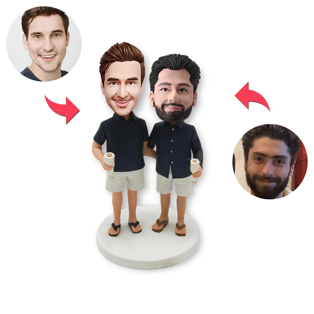 Индивидуальные хорошие куклы Brother Bobblehead, персонализированные и красивые куклы Bobblehead, настольные украшения, значимые подарки
Индивидуальные хорошие куклы Brother Bobblehead, персонализированные и красивые куклы Bobblehead, настольные украшения, значимые подарки