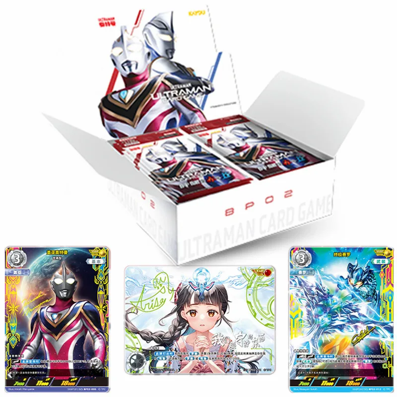 KAYOU Ultraman Zero Card Ultraman Tiga Roaring Red and Azure Special Package Collection Color Card Children Toys Gift
KAYOU Ultraman Zero Card Ultraman Tiga Roaring Red and Azure Special Package Collection Color Card Children Toys Gift