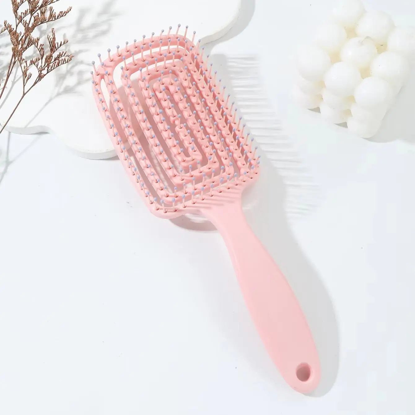 1 шт. вентилируемая расческа для волос - ручка из АБС-пластика, антистатический массаж головы, легкий дизайн, специально для настоящих париков из волос
1 шт. вентилируемая расческа для волос - ручка из АБС-пластика, антистатический массаж головы, легкий дизайн, специально для настоящих париков из волос