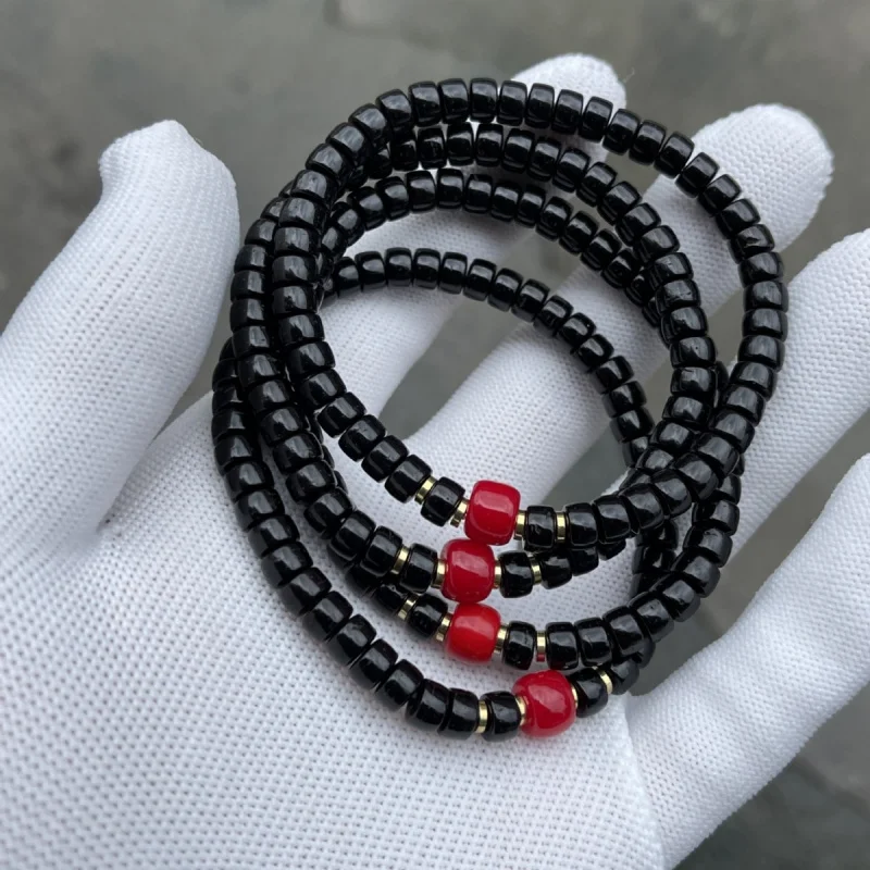 Authentic old coconut shell , straight-cut, hand-carved, original ecological style, barrel-shaped beads, glass accessories,
Authentic old coconut shell , straight-cut, hand-carved, original ecological style, barrel-shaped beads, glass accessories,
