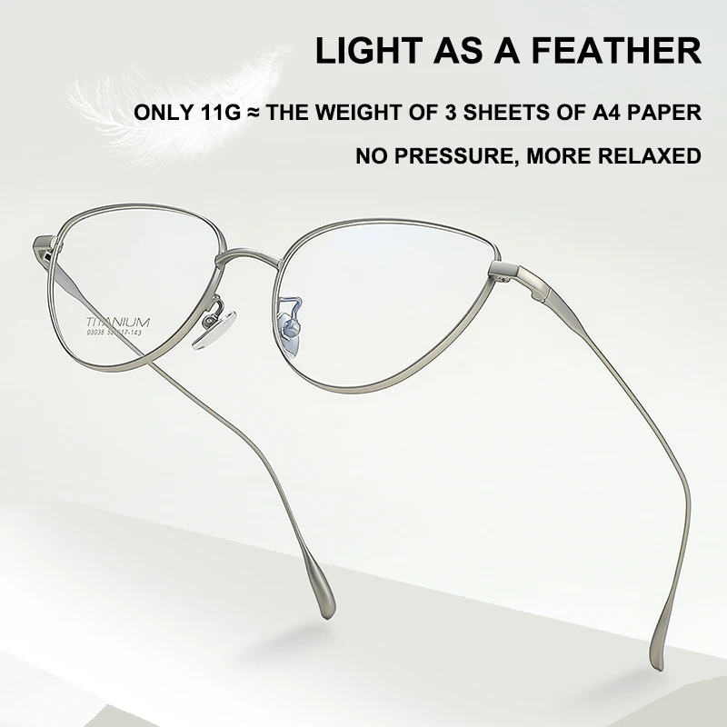 2025 New Gold Thread Cat's Eye UltraLight Literary Glasses Frame For Women Fashionable Spectacles Retro Half-Titanium Eyeglasses
2025 New Gold Thread Cat's Eye UltraLight Literary Glasses Frame For Women Fashionable Spectacles Retro Half-Titanium Eyeglasses