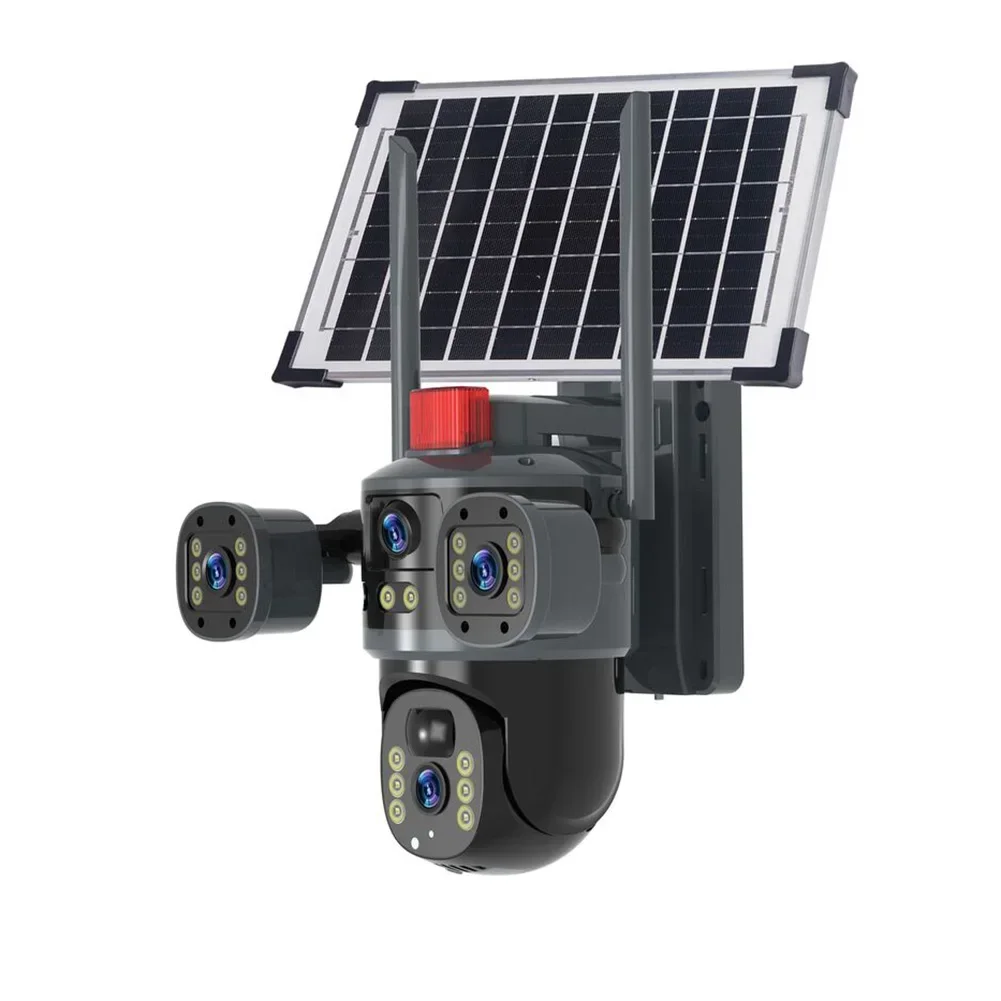 1pc Solar-Powered WiFi Security Camera Trinocular Lens 8MP 360° View High-definition Camera Outdoor Surveillance Camera Parts
1pc Solar-Powered WiFi Security Camera Trinocular Lens 8MP 360° View High-definition Camera Outdoor Surveillance Camera Parts