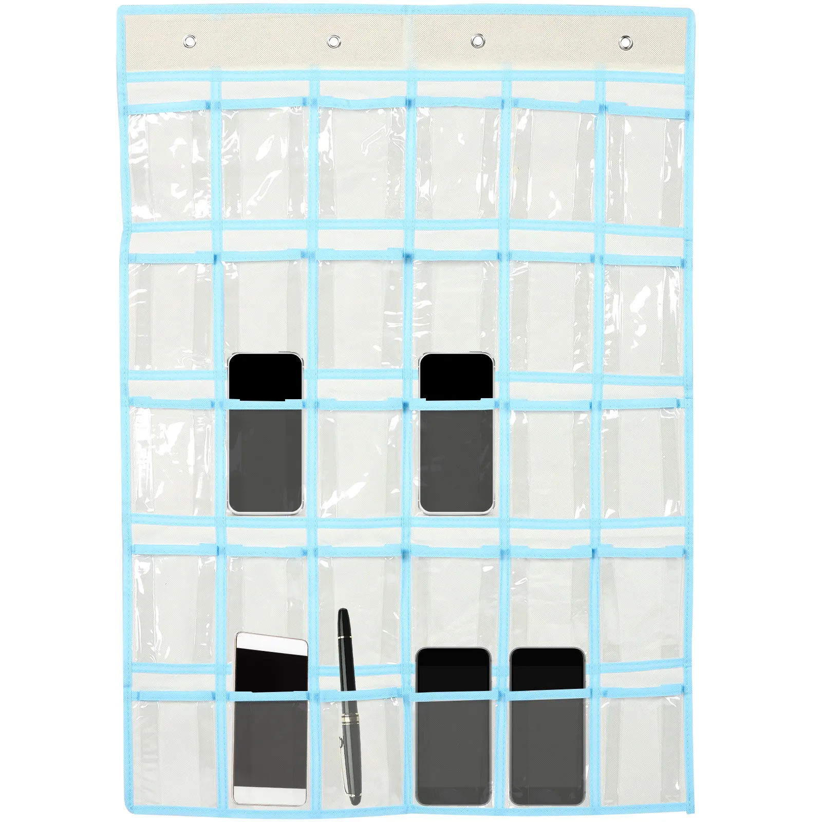Подвесная сумка-органайзер с множеством карманов для телефонов и украшений, 30 карманов, для стены, двери, класса, спальни
Подвесная сумка-органайзер с множеством карманов для телефонов и украшений, 30 карманов, для стены, двери, класса, спальни