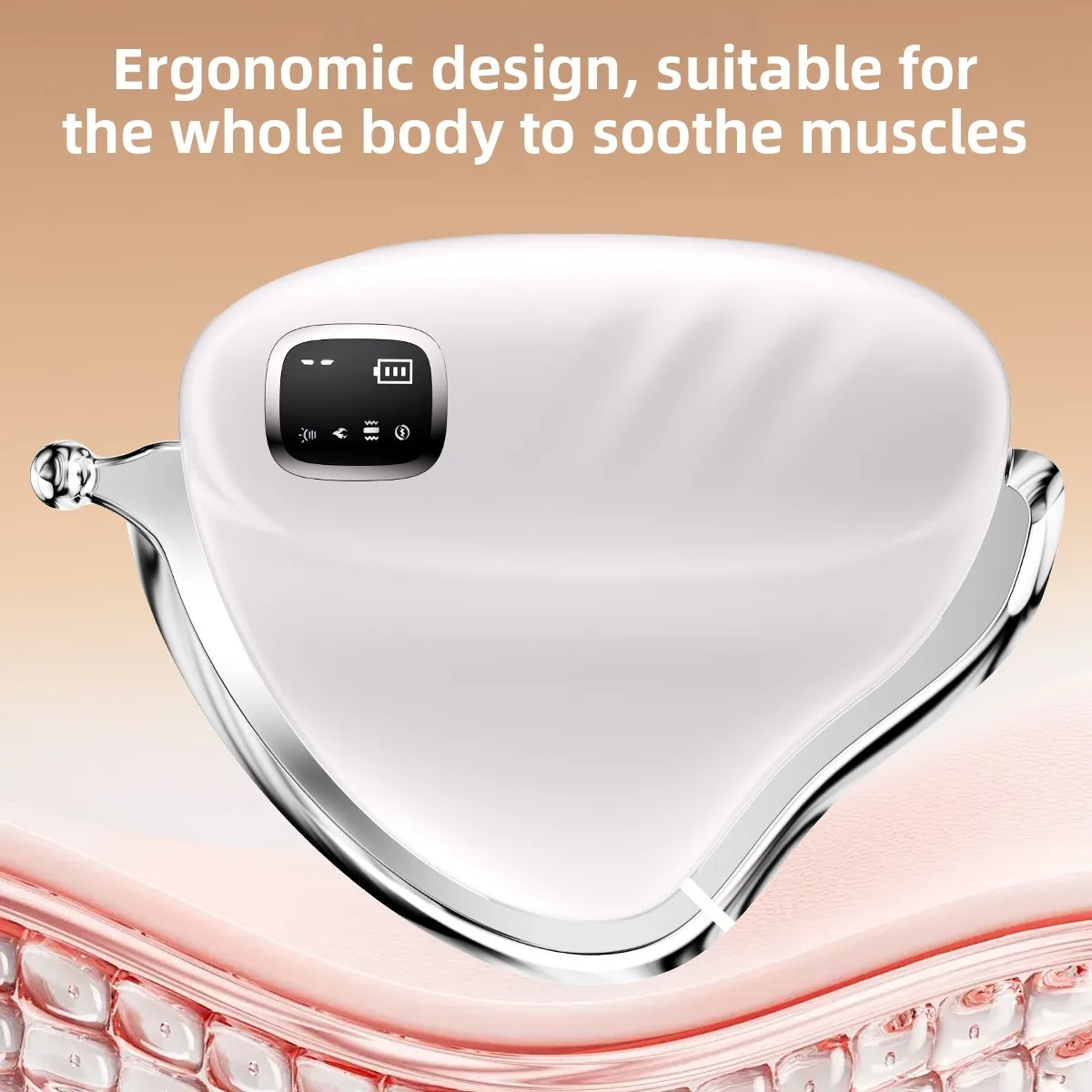 Electric Fascia Scraper Guasha Massager with Microcurrent Vibration Device for Muscle Relaxation and Soreness Relief
Electric Fascia Scraper Guasha Massager with Microcurrent Vibration Device for Muscle Relaxation and Soreness Relief