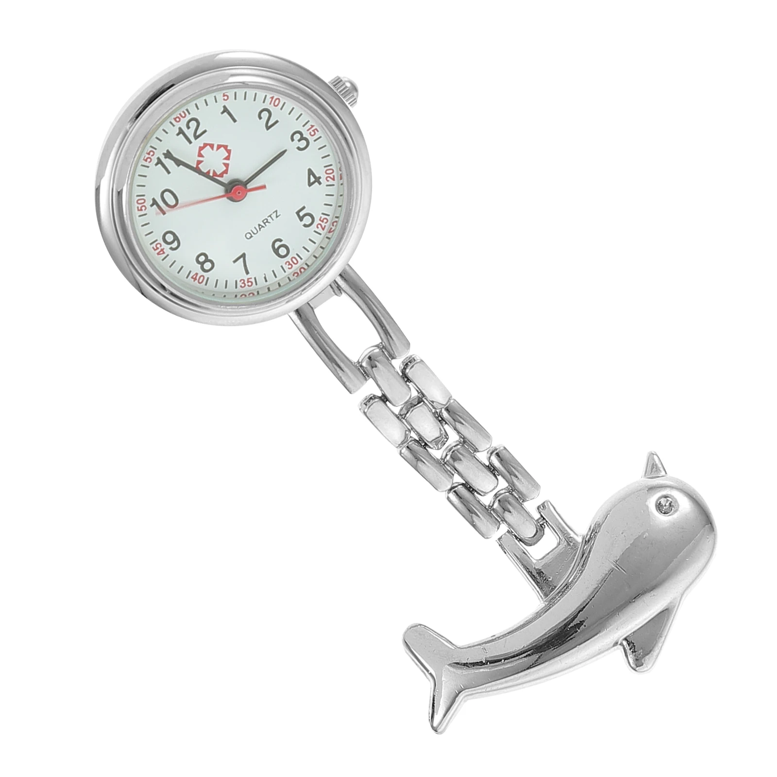Dolphin Brooch Watch Fashion Steampunk Nurse Doctor Pocket Hanging Clear Numbers Accurate Timekeeping Clothing Decoration
Dolphin Brooch Watch Fashion Steampunk Nurse Doctor Pocket Hanging Clear Numbers Accurate Timekeeping Clothing Decoration
