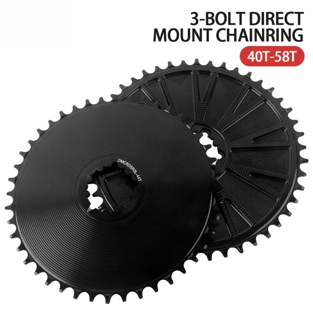 Узко-широкая велосипедная цепная звездочка для SRAM 3Bolt Crank Direct Mount, для гравийных велосипедов, 40/42/44/46/48/50/52/54/56/58T
Узко-широкая велосипедная цепная звездочка для SRAM 3Bolt Crank Direct Mount, для гравийных велосипедов, 40/42/44/46/48/50/52/54/56/58T