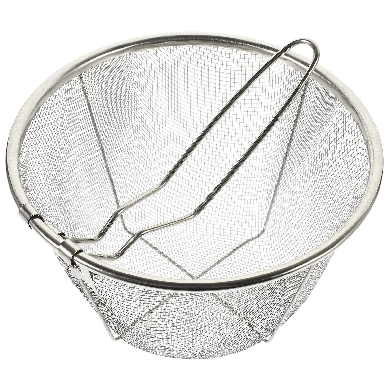 Stainless Steel Frying Basket Foldable Large Strainer Drainer Small French Fryer Square Oil Drain Tool Kitchen Gadgets
Stainless Steel Frying Basket Foldable Large Strainer Drainer Small French Fryer Square Oil Drain Tool Kitchen Gadgets