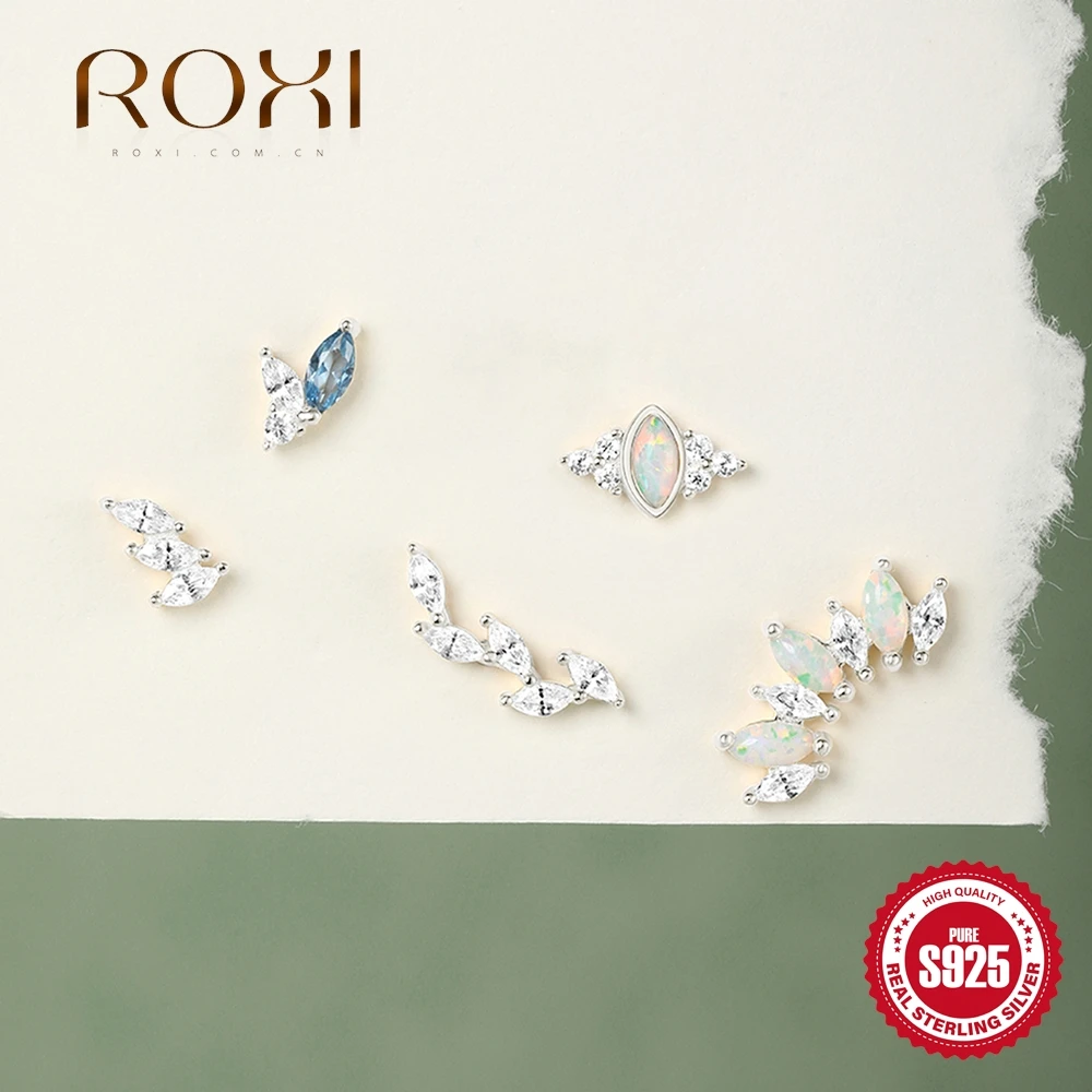 ROXI 925 Sterling Silver Gold Plated Ins Style Personalized Butterfly / Leaf Piercing Earrings for Women 1PC Cartilage Jewelry
ROXI 925 Sterling Silver Gold Plated Ins Style Personalized Butterfly / Leaf Piercing Earrings for Women 1PC Cartilage Jewelry