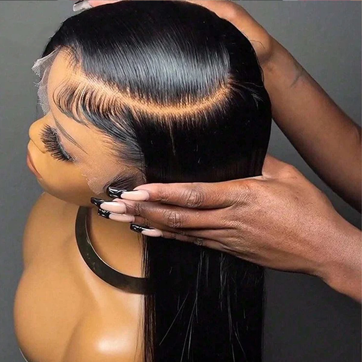 13x4 Straight Full Lace Frontal Wigs Human Hair Wave Wigs Pre Plucked Brazilian Human Hair Wigs Natural Black Color Wig Glueless
13x4 Straight Full Lace Frontal Wigs Human Hair Wave Wigs Pre Plucked Brazilian Human Hair Wigs Natural Black Color Wig Glueless