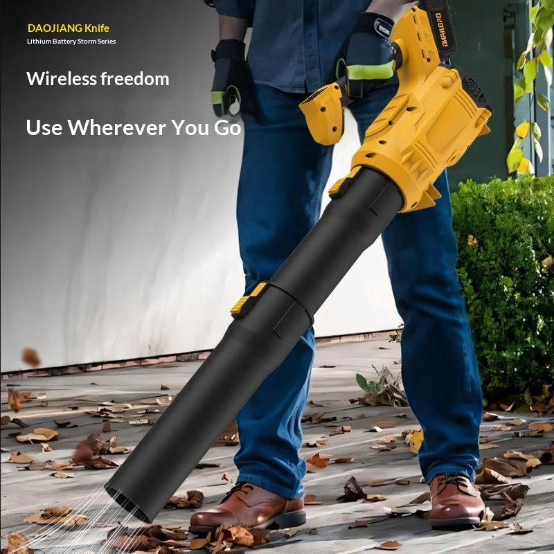 Беспроводная бесщеточная литиевая батарея высокой мощности, портативная ручная воздуходувка, промышленная машина для очистки листьев, снега и пыли
Беспроводная бесщеточная литиевая батарея высокой мощности, портативная ручная воздуходувка, промышленная машина для очистки листьев, снега и пыли