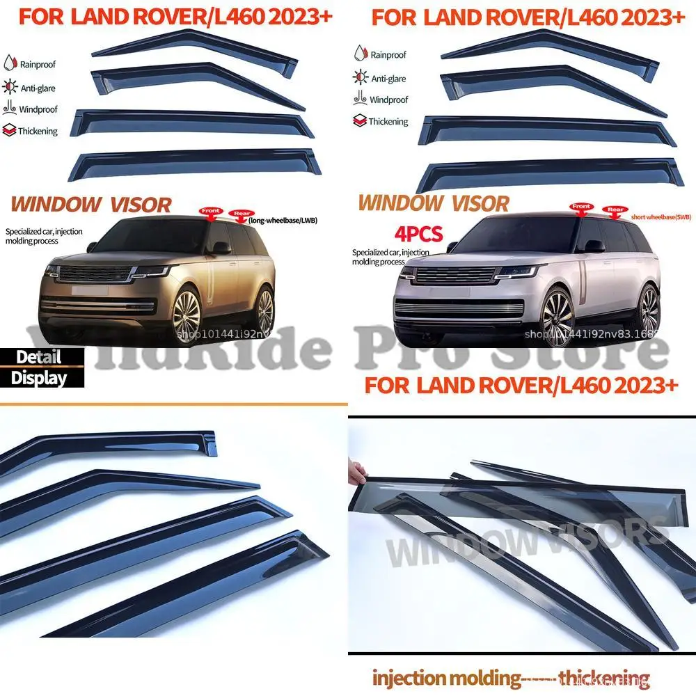 1 set For 2023 Range Rover L460 Window Visor Rain Guard
1 set For 2023 Range Rover L460 Window Visor Rain Guard
