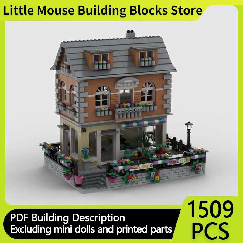 Street View Model MOC Building Bricks Rural Business Residential House Modular Technology Gifts Holiday Assemble Children Toys
Street View Model MOC Building Bricks Rural Business Residential House Modular Technology Gifts Holiday Assemble Children Toys