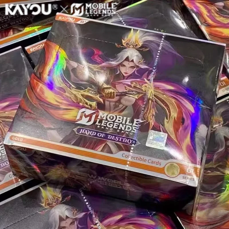 Kayou Official Genuine Mobile Legends: Bang Bang - Hand of Destiny Collectible Cards-Series 01-02 English version Collect card
Kayou Official Genuine Mobile Legends: Bang Bang - Hand of Destiny Collectible Cards-Series 01-02 English version Collect card