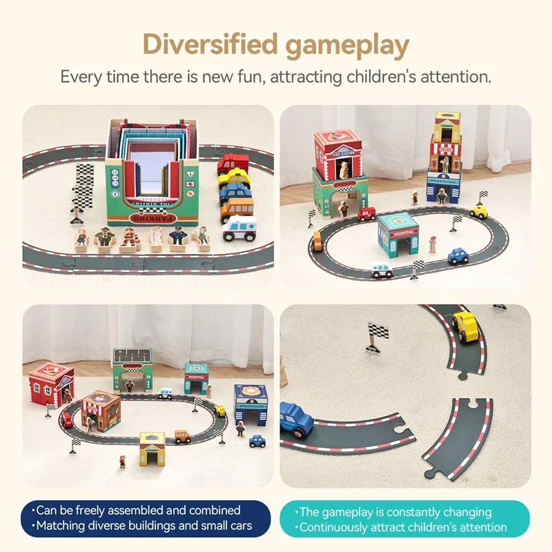 Car Building Blocks Track Accessories Set, Kids Assembly Toy, Social Skills Development, Early Learning Educational Toy
Car Building Blocks Track Accessories Set, Kids Assembly Toy, Social Skills Development, Early Learning Educational Toy