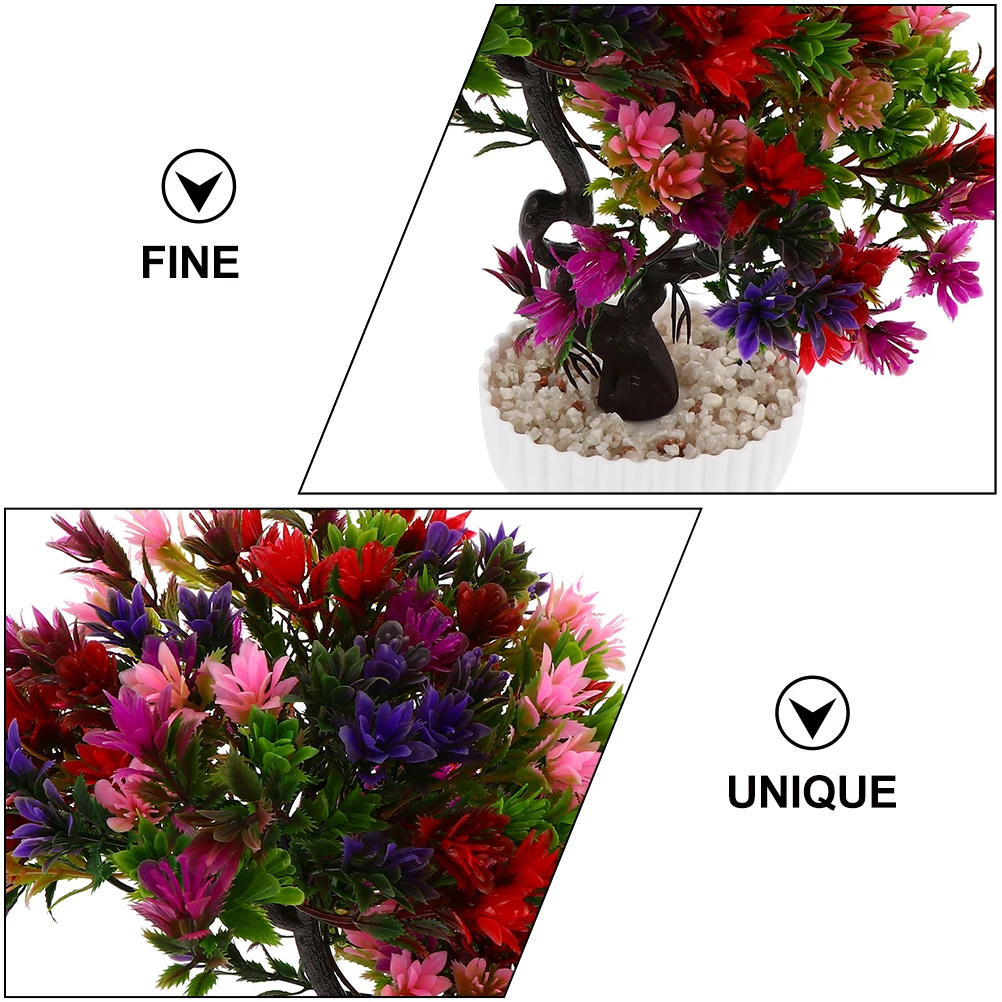 2 Pcs Outdoor Simulated Welcoming Pine Potted Plant Faux Flowers Artificial Topiary Bonsai Decorations
2 Pcs Outdoor Simulated Welcoming Pine Potted Plant Faux Flowers Artificial Topiary Bonsai Decorations