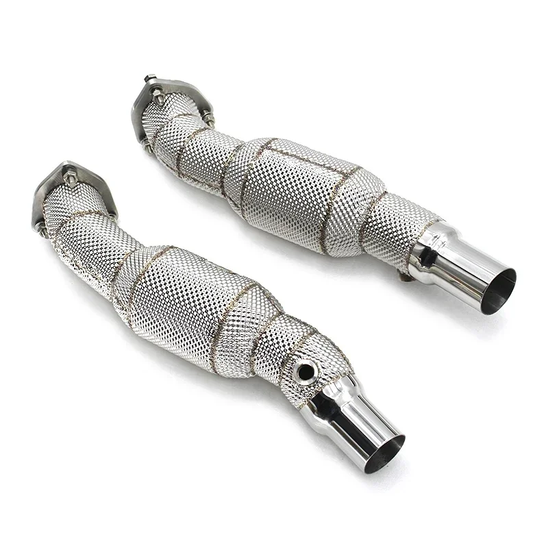Exhaust Downpipe For F430 4.3 2005-2009 Catless downpipe 304 Stainless Steel High Performance Exhaust System
Exhaust Downpipe For F430 4.3 2005-2009 Catless downpipe 304 Stainless Steel High Performance Exhaust System