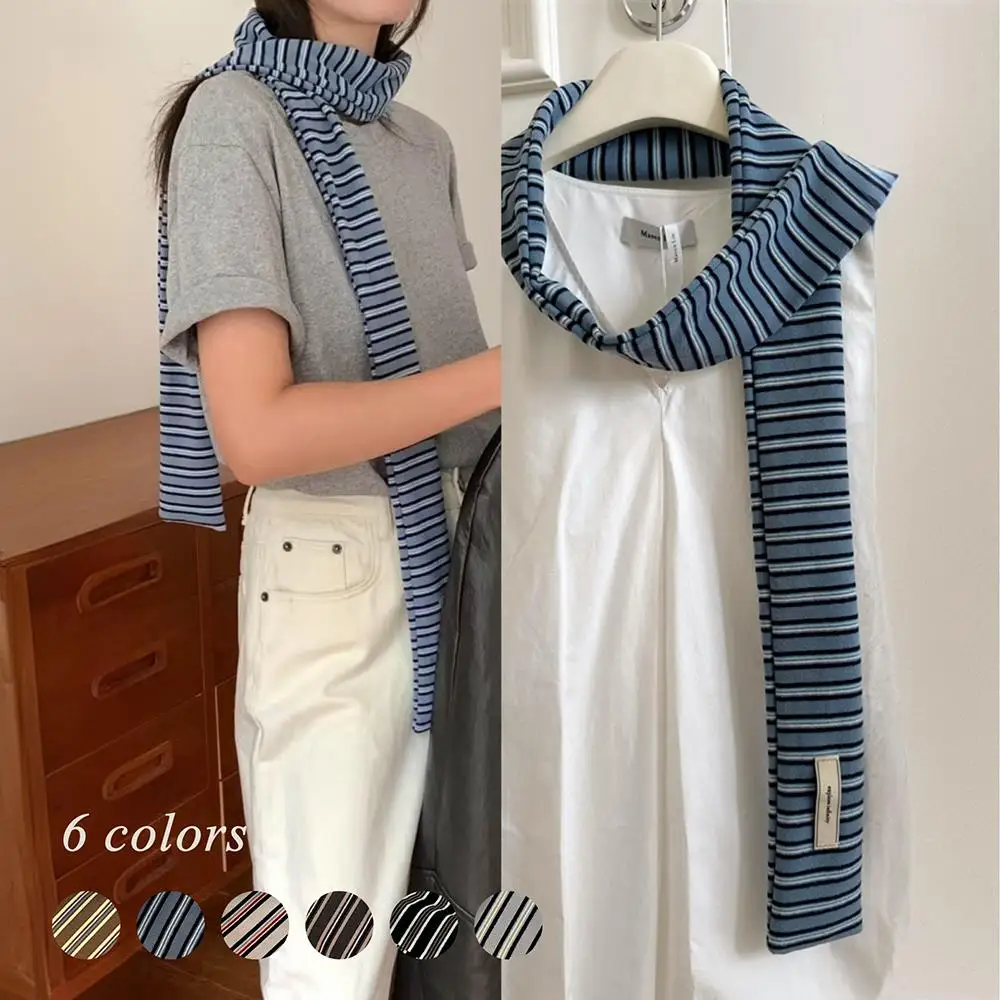 Винтажный длинный полосатый узкий вязаный шарф в японском стиле Y2K Harajuku, декоративные теплые шарфы для шеи, зимние теплые женские шарфы на шею
Винтажный длинный полосатый узкий вязаный шарф в японском стиле Y2K Harajuku, декоративные теплые шарфы для шеи, зимние теплые женские шарфы на шею