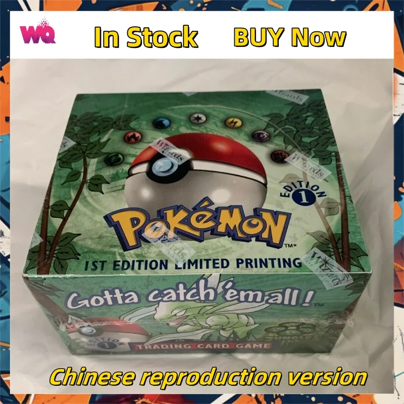 In Stock Foil 33 Packs 1ST Edition Classic Base Set Proxy Cards PKM Games Board Game Whole Set Card Collection Toys Gifts
In Stock Foil 33 Packs 1ST Edition Classic Base Set Proxy Cards PKM Games Board Game Whole Set Card Collection Toys Gifts