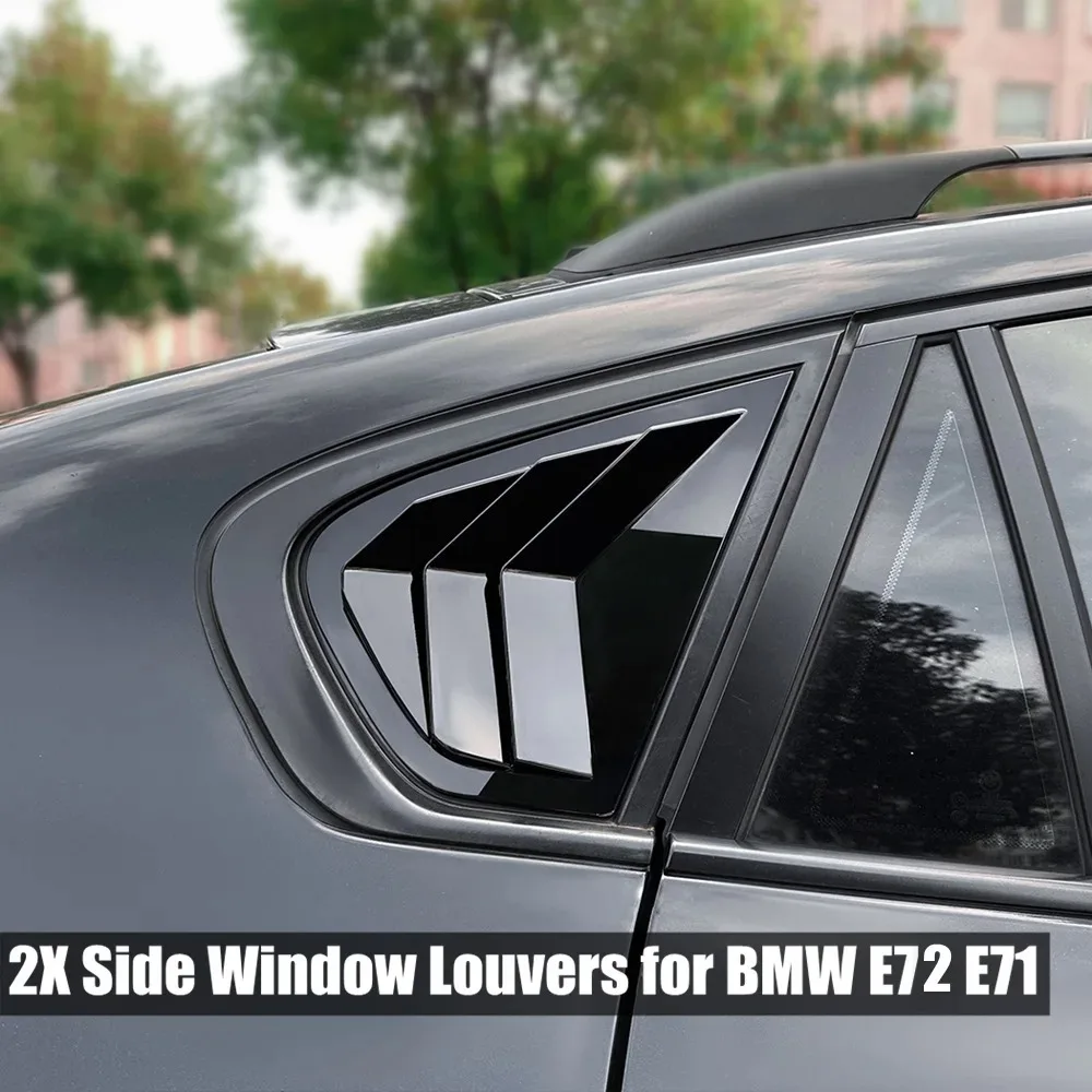 ABS Rear Side Window Louvers Scoop Cover Vent Shark Gill Air Outlet For BMW X6 X6 M E71 E72 2008-2014 ONLY Shutter Accesorios
ABS Rear Side Window Louvers Scoop Cover Vent Shark Gill Air Outlet For BMW X6 X6 M E71 E72 2008-2014 ONLY Shutter Accesorios