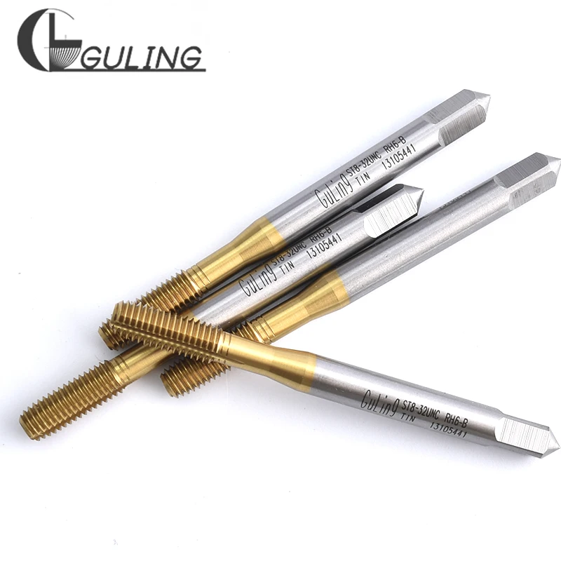 HSSE Insert STI With Tin Forming Tap ST M2 M2.5 M3 M4 M5 M6 M8 M10 X0.45 X0.5 X0.7 X0.8 X1.25 X1.5 Machine Screw Thread Taps
HSSE Insert STI With Tin Forming Tap ST M2 M2.5 M3 M4 M5 M6 M8 M10 X0.45 X0.5 X0.7 X0.8 X1.25 X1.5 Machine Screw Thread Taps