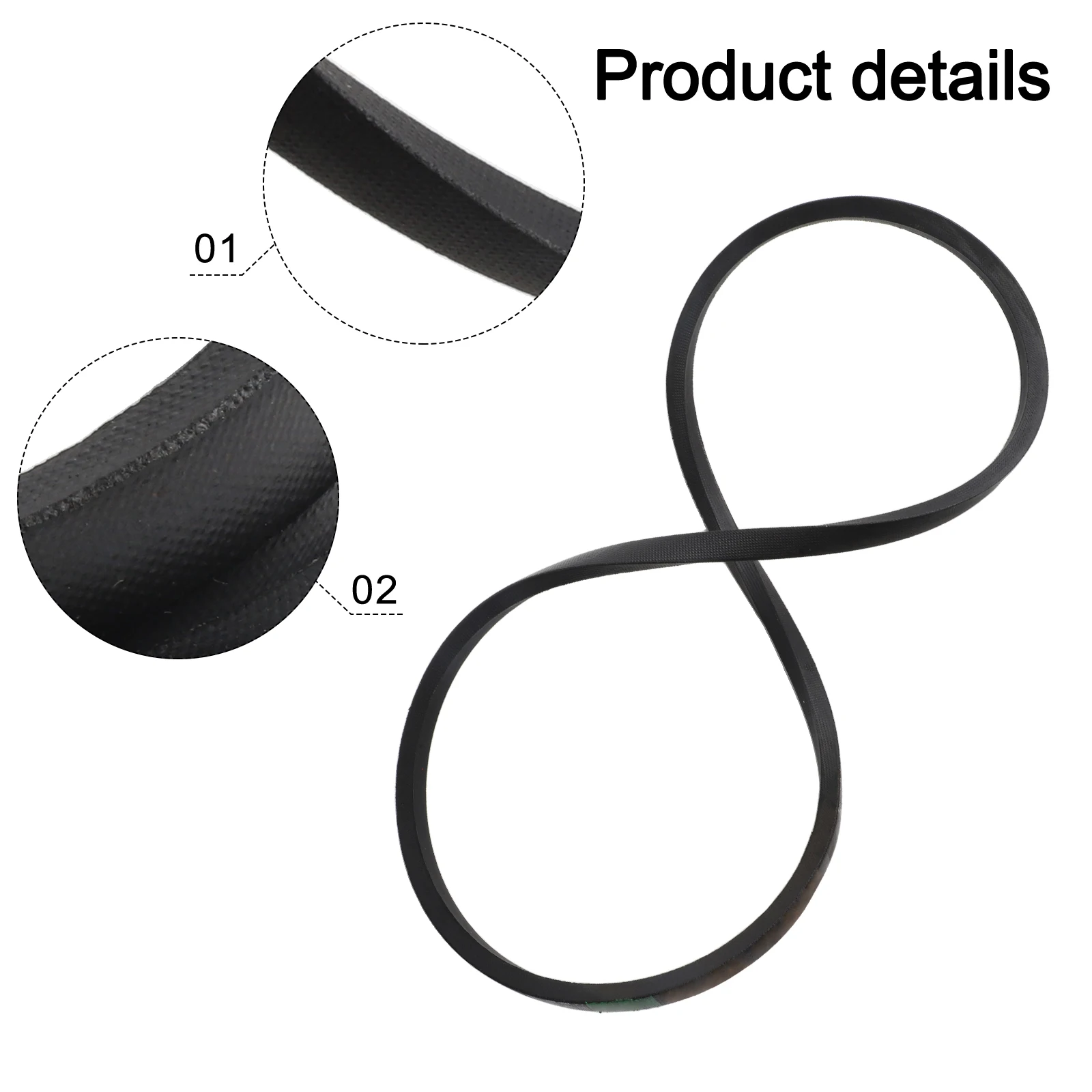Rubber Belt Drive Belt For Home Use General Drive Systems 1041mm 13mm For Lawn Mower For Box Fan For Drill Press
Rubber Belt Drive Belt For Home Use General Drive Systems 1041mm 13mm For Lawn Mower For Box Fan For Drill Press