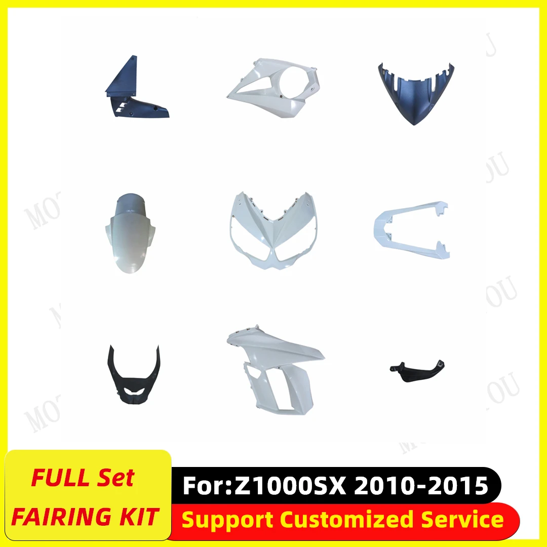 Motorcycle Plastic Fairing Kit for Kawasaki Z1000SX Z1000 SX 2010 2011 2012 2013 2014 2015 Bodywork fairings Kit Unpainted
Motorcycle Plastic Fairing Kit for Kawasaki Z1000SX Z1000 SX 2010 2011 2012 2013 2014 2015 Bodywork fairings Kit Unpainted