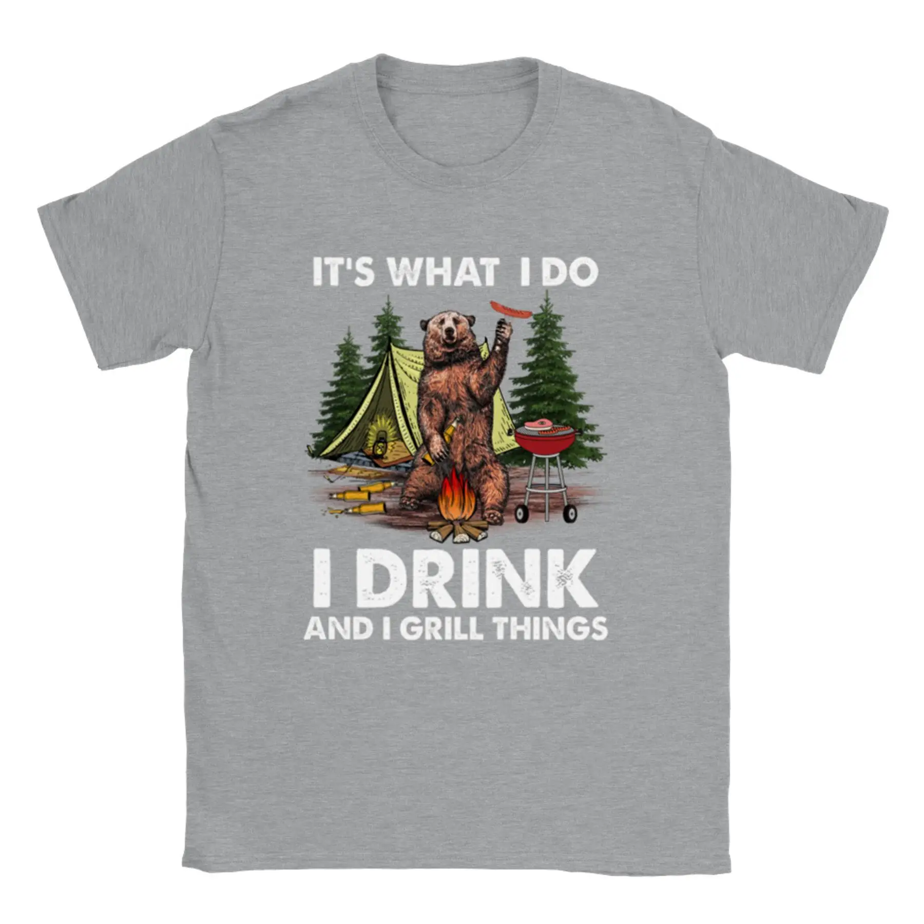 Классическая футболка унисекс с круглым вырезом It s What I Do I Drink and I Grill Things
Классическая футболка унисекс с круглым вырезом It s What I Do I Drink and I Grill Things