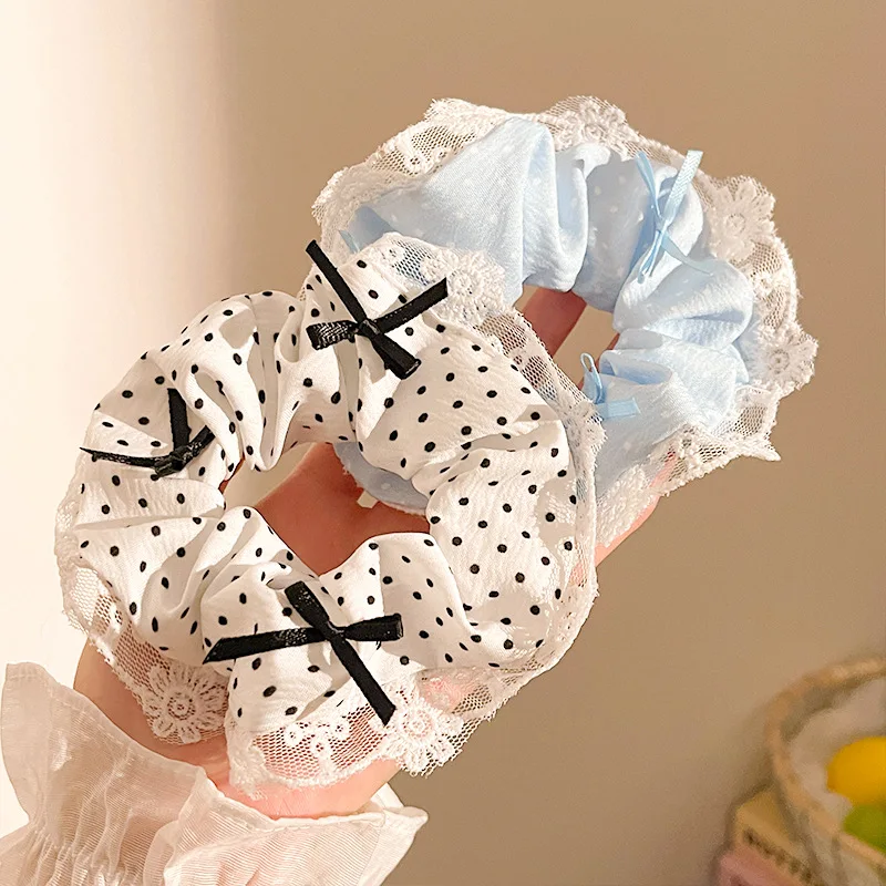 2pcs New Arrival Lace Plaid Bow Hair Scrunchies, Cute Sweet Ball Hair Ties, Vintage Gentle Hair Accessories for Women
2pcs New Arrival Lace Plaid Bow Hair Scrunchies, Cute Sweet Ball Hair Ties, Vintage Gentle Hair Accessories for Women