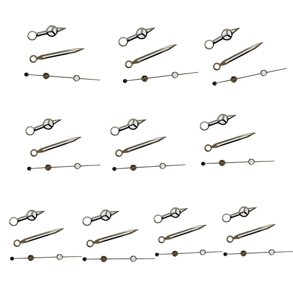 10 Sets Green Luminous Watch Hands for NH36 Movement 3 Pins Watch Pointers for NH35 Hands Mechanical Movements Modified Parts
10 Sets Green Luminous Watch Hands for NH36 Movement 3 Pins Watch Pointers for NH35 Hands Mechanical Movements Modified Parts