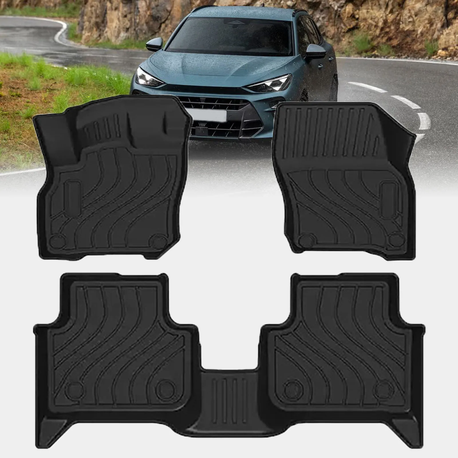 for Cupra Terramar 2026 2025 2024 Dustproof Easy Clean Car floor Mats TPE Material Non-Slip Interior Parts Accessories
for Cupra Terramar 2026 2025 2024 Dustproof Easy Clean Car floor Mats TPE Material Non-Slip Interior Parts Accessories