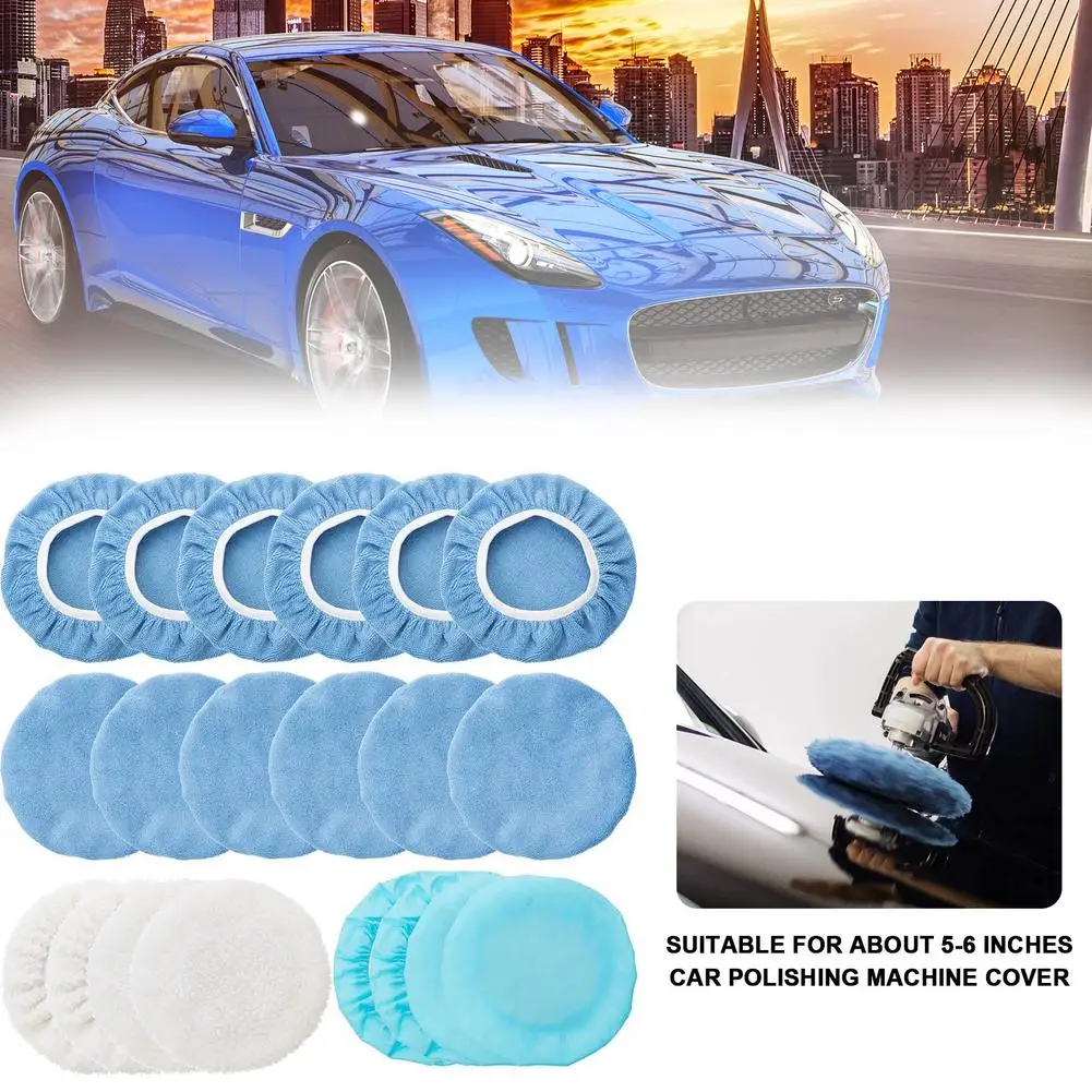 20PCS Microfiber Car Polisher Pad Bonnet Polishing Cover For 5-6 Inch Car Polishing Machine Cover Polishing Pad Car Wax Cover
20PCS Microfiber Car Polisher Pad Bonnet Polishing Cover For 5-6 Inch Car Polishing Machine Cover Polishing Pad Car Wax Cover
