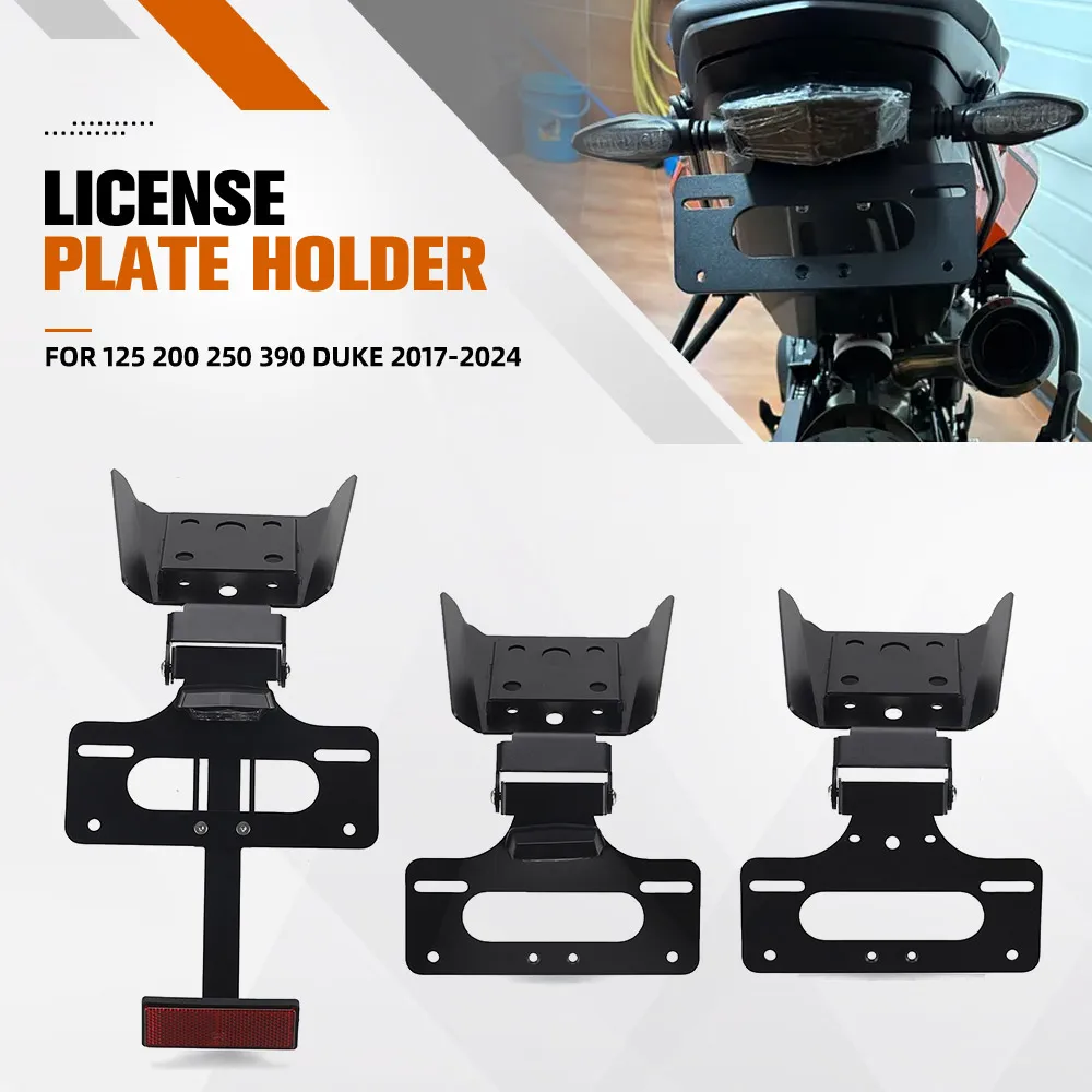 License Plate Holder Bracket Rear Tail Tidy Fender Eliminator Kit For 125 200 250 390 Duke 2017 -2020 2021 2022 2023 2024
License Plate Holder Bracket Rear Tail Tidy Fender Eliminator Kit For 125 200 250 390 Duke 2017 -2020 2021 2022 2023 2024