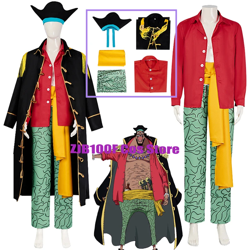Marshall Cosplay Anime Blackbeard Teach Cosplay Costume Man Coat Hat Top Uniform Suit Party Prop Outfit for Woman MEN
Marshall Cosplay Anime Blackbeard Teach Cosplay Costume Man Coat Hat Top Uniform Suit Party Prop Outfit for Woman MEN