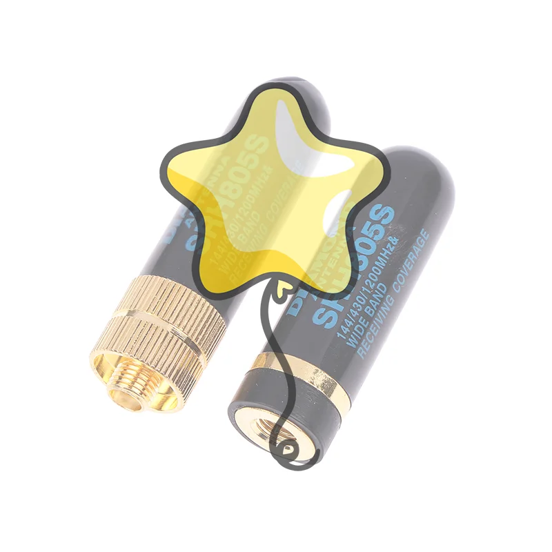 Двухдиапазонная антенна SMA-M/SMA-F UHF+VHF SRH805S Walkie Talkie для Baofeng/YAESU
Двухдиапазонная антенна SMA-M/SMA-F UHF+VHF SRH805S Walkie Talkie для Baofeng/YAESU