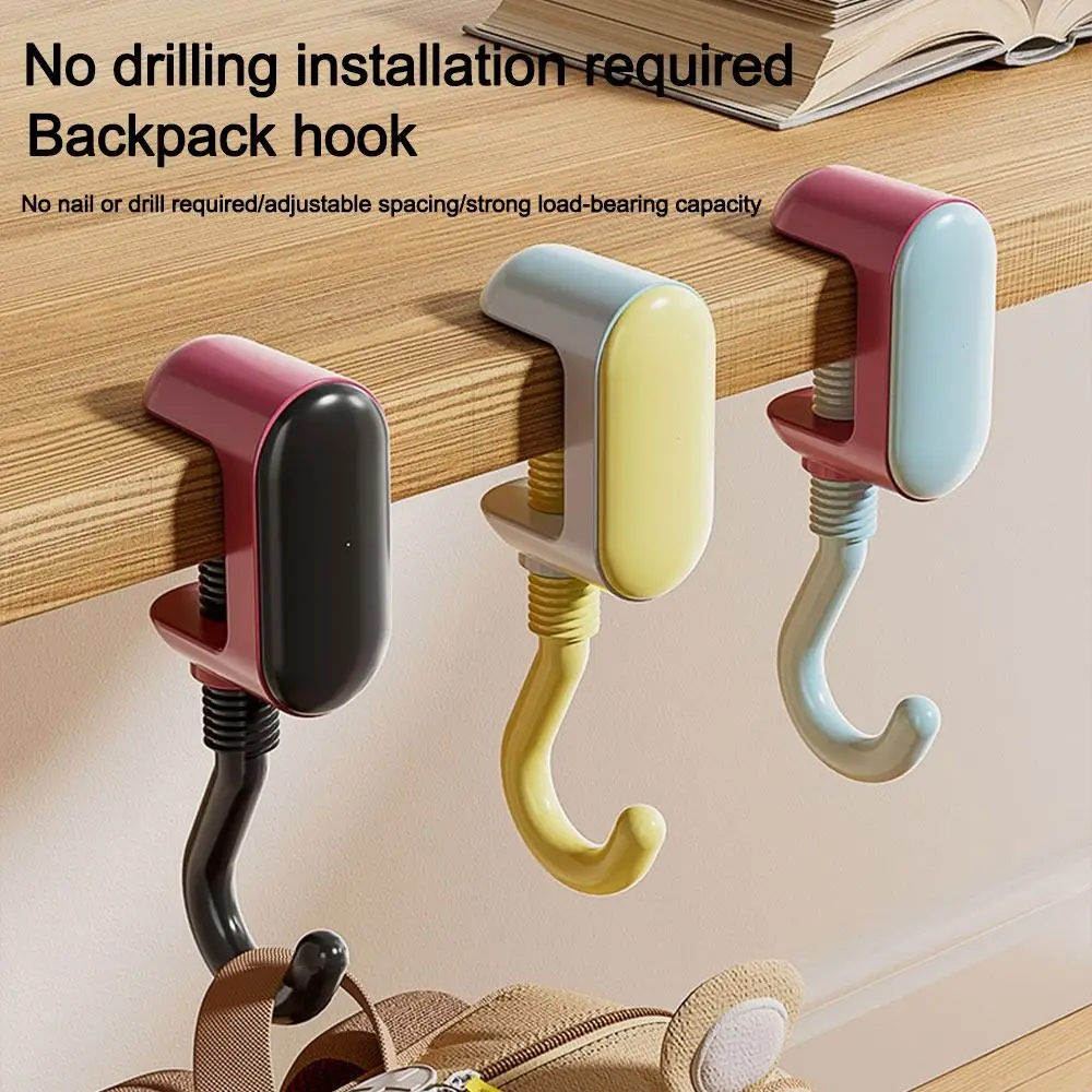 Adjustable Desk Edge Hook Portable Strong Load-Bearing Gaming Headset Desk Hanger Dopamine Handbag Hanger Home Office Organizer
Adjustable Desk Edge Hook Portable Strong Load-Bearing Gaming Headset Desk Hanger Dopamine Handbag Hanger Home Office Organizer